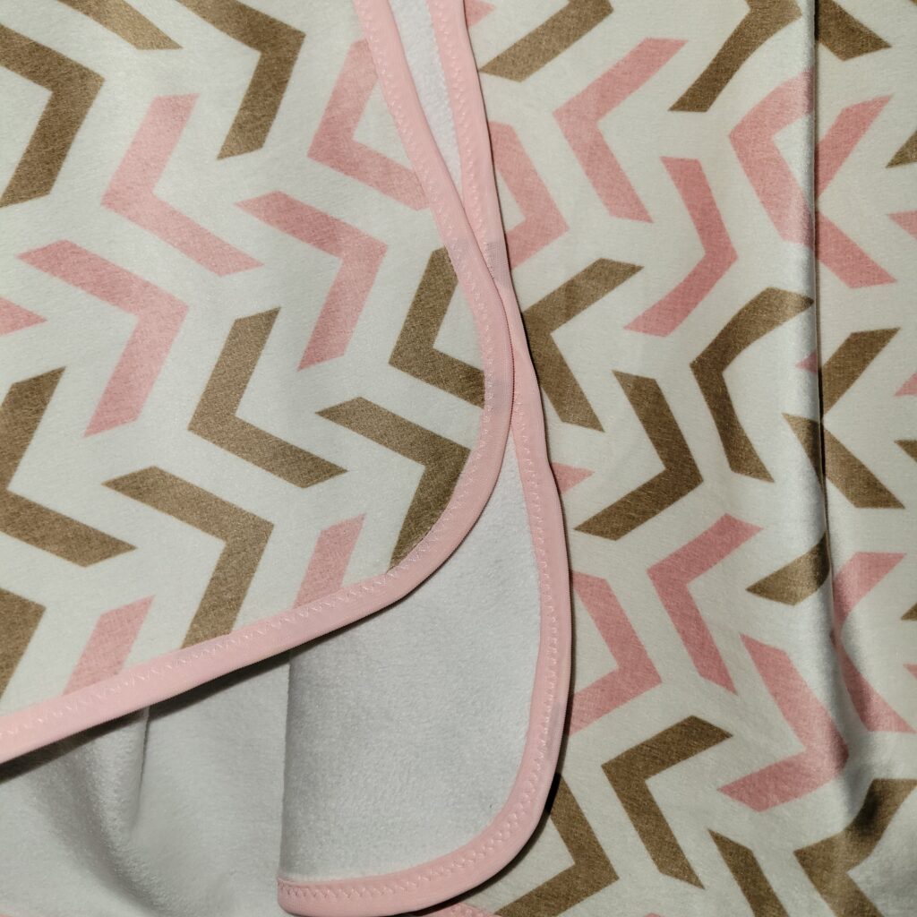 Pink Receiving Blanket